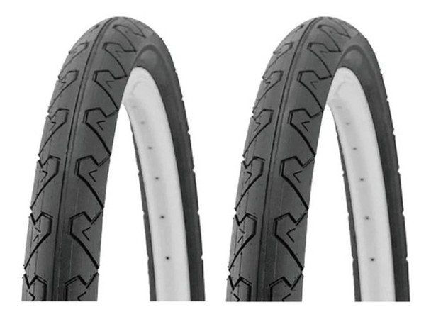 Kit X 2 Cubierta Bicicleta Playera Paseo Wanda 26 X 1.95 0