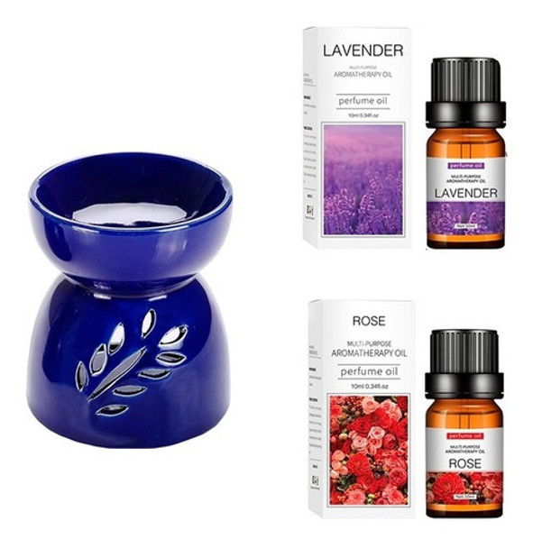 Hornito De Cerámica A Vela Con 2 Esencias: Tienda Que Regalo 0