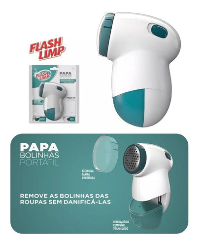 Papa Bolinhas Portátil Flash Limp Cst0146 Verde/branco 0