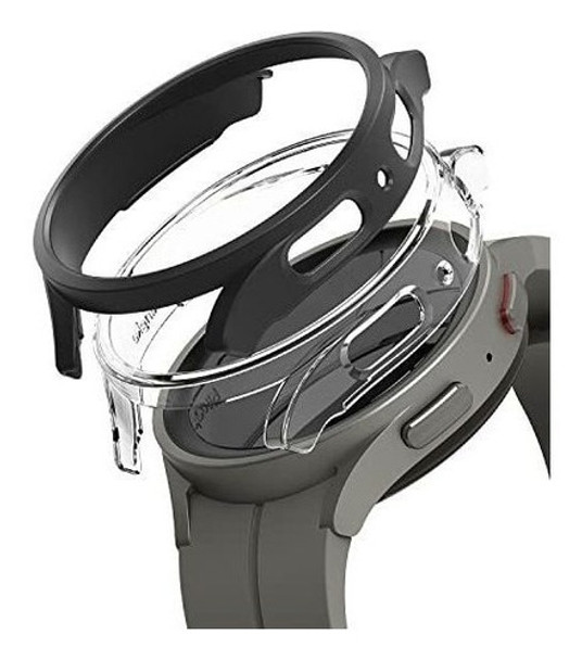 2 Fundas Para Samsung Galaxy Watch 5 Pro 45mm Ringke Clear 0