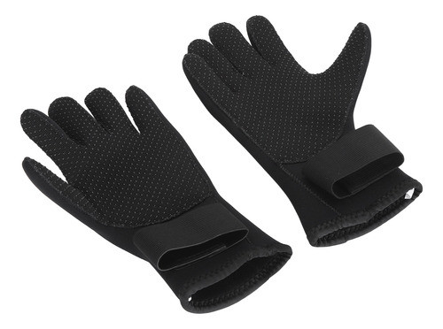 Luvas De Mergulho De Neoprene, 1 Par, Pretas, À Prova De Arr 0