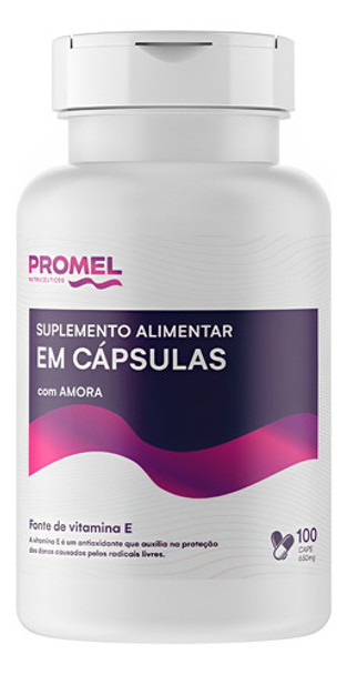 Amora Em Cápsulas Promel 650mg 100 Cápsulas 0