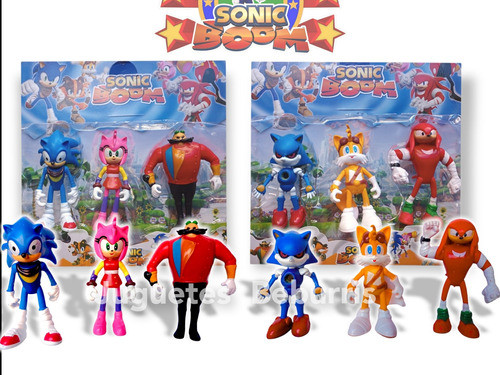 Excelentes Muñecos De Sonic Boom X6 0