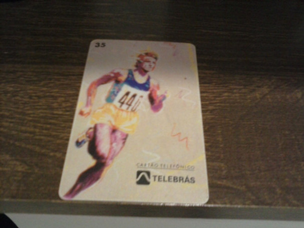 Cartão Telefônico - Atletismo - Reverso Invertido 0 Cartão Telefônico - Atletismo - Reverso Invertido 0