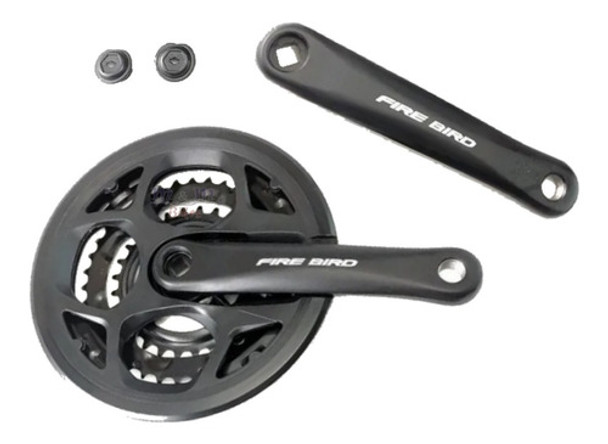 Plato Palanca Triple Fire Bird Para Bicicleta Mtb 28-38-48 0