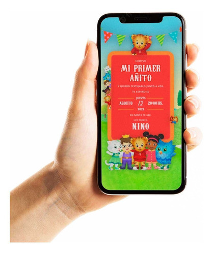 Invitación Cumpleaños Personalizada Para Enviar Por Whatsapp 0