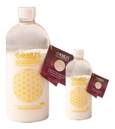 Combo Ormus Oro Monoatómico 500ml + 125ml 0