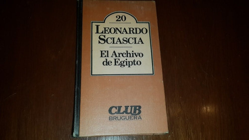 El Archivo De Egipto Sciascia 0