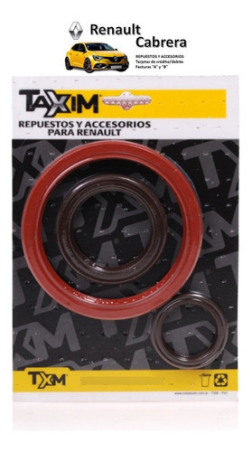 Kit Retén Motor Renault 18 - 21 - Tráfic 2.0 2.2 0