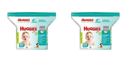 Huggies Toalla One & Done X 368 Unidades 0