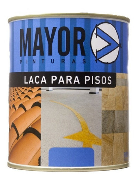 Laca Plastificante Para Pisos Interior Exterior Mayor 0.9lt 0