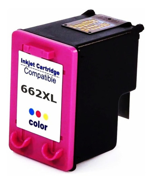 Cartucho Compatível Com 662xl Colorido 2600 0
