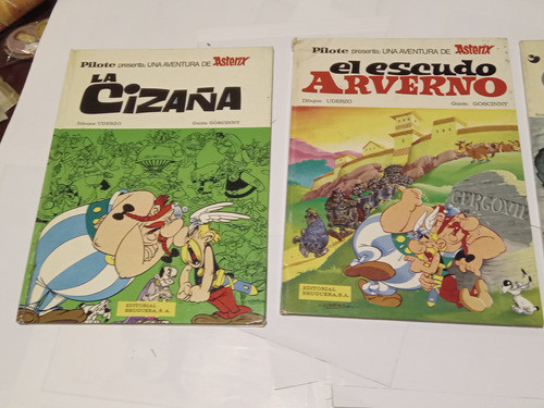 3 Revistas Asterix . Año 1970 0
