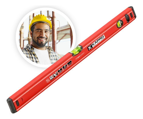 Nivel Spirit Con Extremos Goma 100cm Ico4034164y 0