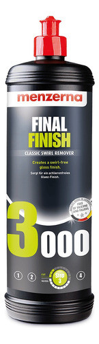 Menzerna 3000 Final Finish X 1lt Tecnopaint 0