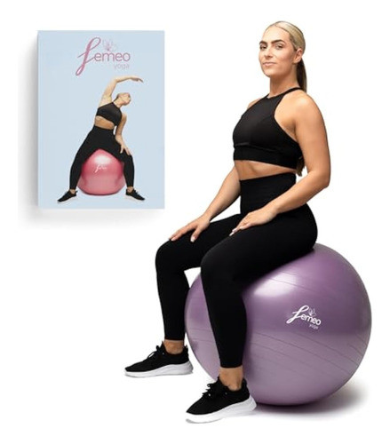 Femeo® Pelota De Yoga Premium Y Libro De 0