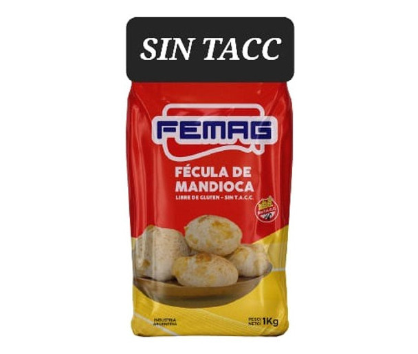Fecula Mandioca X 1kg Sin Tacc(femag) 0 Fecula Mandioca X 1kg Sin Tacc(femag) 0