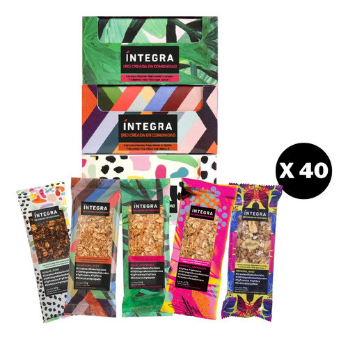 Barritas Integra - 4 Cajas X 10 Unidades - Elegís Vos 0