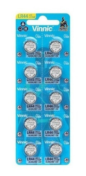 Promo 50 Pilas Vinnic Lr44 A76 Ag13 1.5v P/ Luces, Calc 0