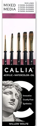 Callia Artist Brushes Juego De Pinceles Para Mezclar, Aprend 0