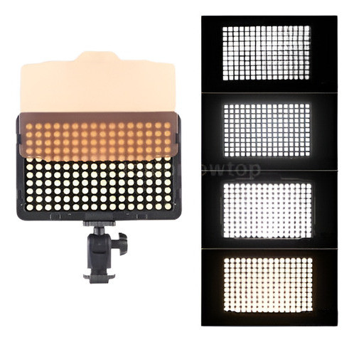 176 Leds 5600k Portable Video Studio Fotografía Luz Panel Pa 0
