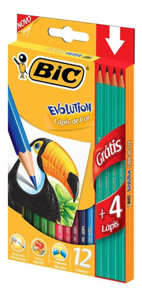 Bic Kit Escolar Evolution X20 Lapices Biromes Goma Sacapunta 0