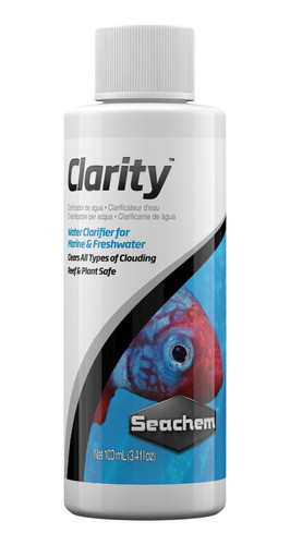 Clarity 100ml Seachem - Agua Cristalina Pecera Acuario 0