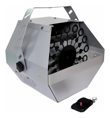 Máquina Burbujas Con Control Remoto 1,2 L Dj Fiestas Eventos 0