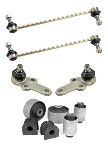 Kit Ford Fiesta (96/02) Courier Bieletas Rotulas Bujes 0