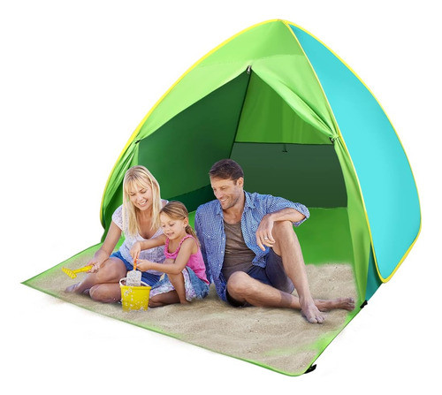 Fbsport Beach Tent, Estándar / X-large Size Pop Up Beach Sha 0
