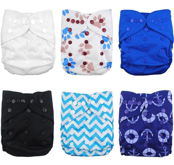 Fundas De Pañales De Tela Para Bebés Babygoal Para Niños, Fu 0