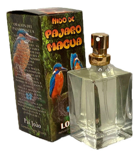 Aroma Atomizador X30cc Pajaro Macua Pai Joao 0