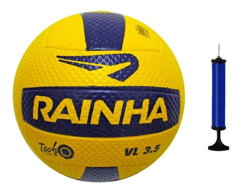 Bola Vôlei Rainha Vl 3.5 + Bomba De Ar 0