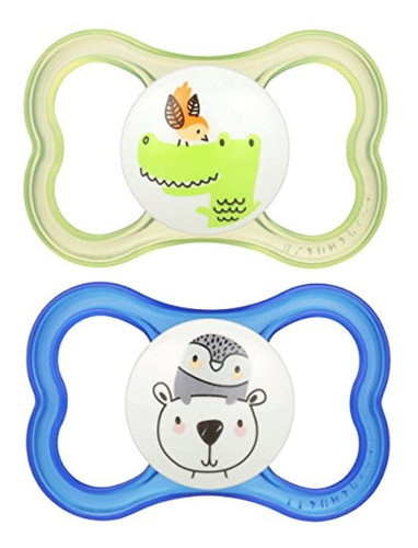 Mam Air Orthodontic Chupete Boy 6 Meses 2count 0