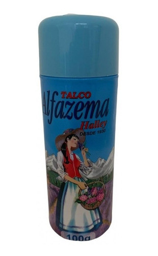 Talco Alfazema Halley Original 100gr 0
