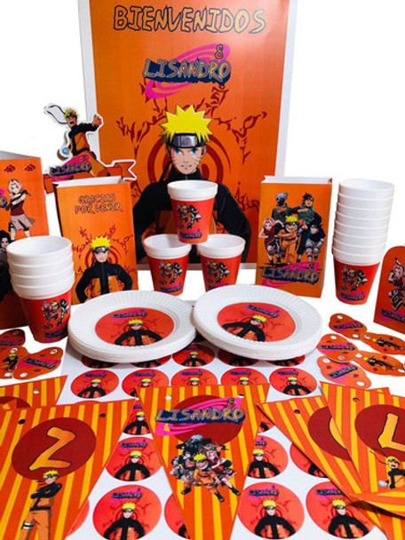 Cotillón Infantil Personalizado X 20 Naruto 0