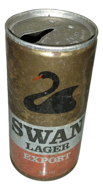 Antiguo Vintage Swan Cerveza Lata Chapa Envase Vacio 0