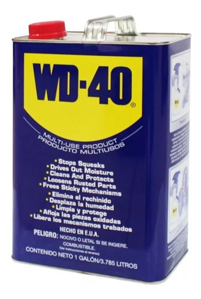 Lubricante Wd40 En Galon 3,785 Lts Aflojatodo 0