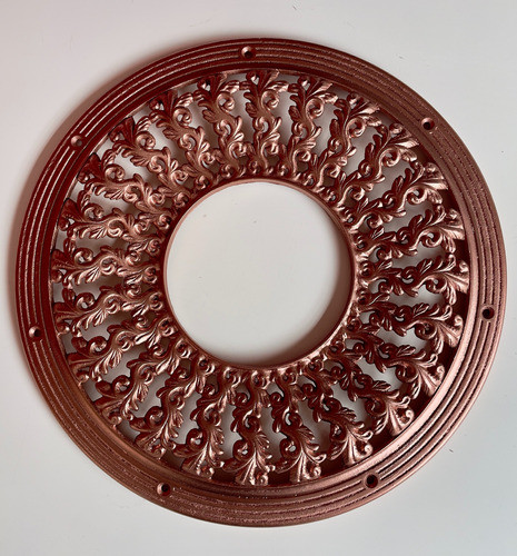 Placa Hierro Forjado Antiguo Para Decoracion 0