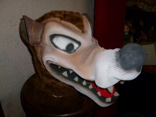 Mascara En Latex. Lobo. 0