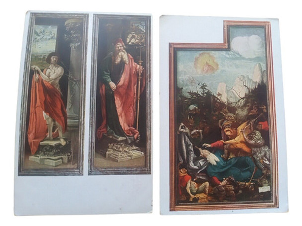 Alemania 2 Postales Pintura Matthias Grunewald Pintor Arte 0 Alemania 2 Postales Pintura Matthias Grunewald Pintor Arte 0