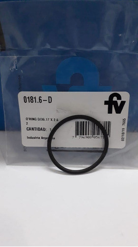 O Ring Medio Repuesto Para Monocomando Swing Fv Griferia 0