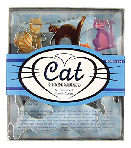 Juego De Cortadores Fox Run 5piece Cat Cookie 0