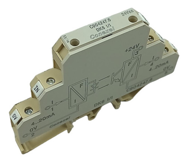 Conector Conversor Conexel Dk6 I/i C904247.6000 4-20ma 0