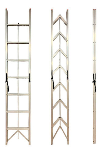 Escalera Plegable 7 Escalones Resistente Circuit 0