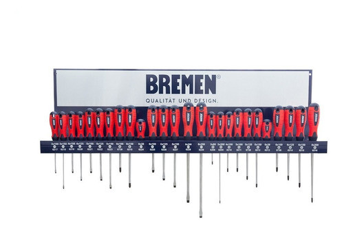 Juego Destornilladores Bremen 26 Pz Plano Phillips + Tablero 0