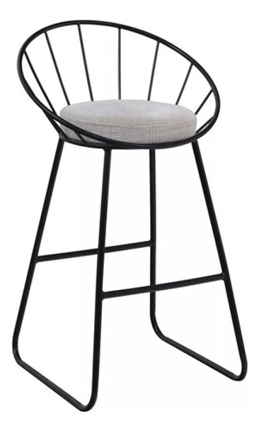 Banqueta Taburete Silla Alta Desayunador Bar Barra X1 Und 0