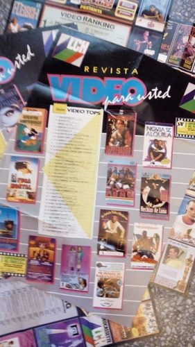 Poster Revista Video Para Usted Vhs Lch 0