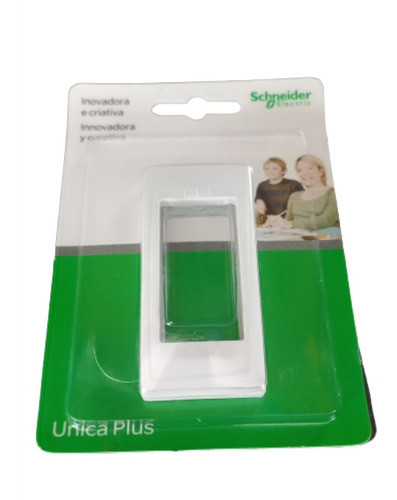 Placa-suporte P/divisorias  Branco, Única Plus ,schneider. 0