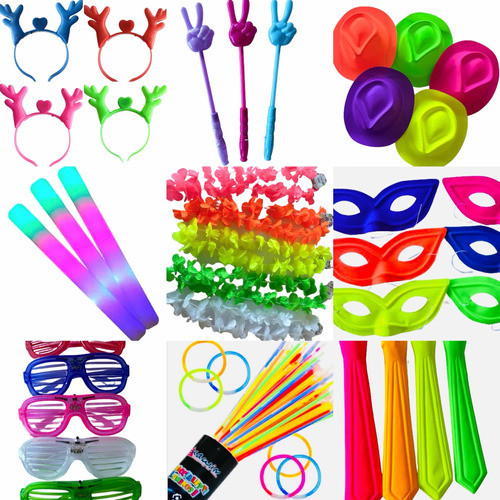 Cotillón Combo 100 Personas Fluo Led Fiesta Onfire Store 0